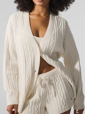 Cable Knit Winter Bliss Cardigan